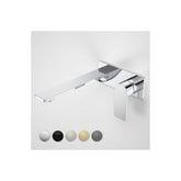 Caroma Urbane II 220mm Wall Basin / Bath Mixer Rectangular Cover Plate Chrome